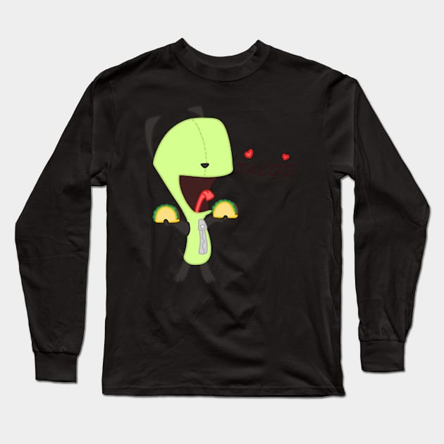 TACOS Long Sleeve T-Shirt by VinylPatch